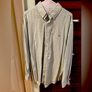 Southern Marsh check button down sz LG